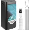 Climatiseur Mobile 9000 BTU 2,0 kW – Climatiseur Portable avec Évacuation