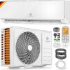 KESSER® Climatiseur SET Split WiFi/application – Refroidissement A++/chauffage A+