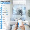 KESSER® Climatiseur SET Split WiFi/application – Refroidissement A++/chauffage A+