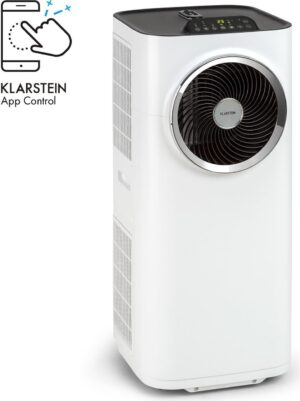 Climatiseur mobile Klarstein Kraftwerk Smart 10K Blanc — Wifi, 10000 BTU