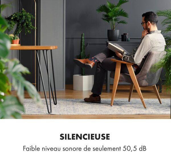 Climatiseur mobile Klarstein Kraftwerk Smart 10K Blanc — Wifi, 10000 BTU