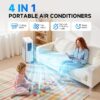 Climatiseur mobile 4-en-1 et refroidisseur d'air, déshumidificateur, ventilation,