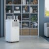 Climatiseur portable - 10 000 BTU/h, capacité nominale 2,6 Kw, avec télécommande et WiFi intégré