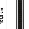 A nouveau disponible :Ventilateur colonne, 3 vitesses, Large diffusion de l'air, Timer jusqu'à 8 h,