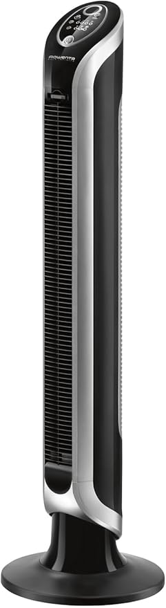 A nouveau disponible :Ventilateur colonne, 3 vitesses, Large diffusion de l'air, Timer jusqu'à 8 h,
