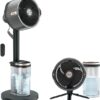 Ventilateur – Intérieur et extérieur, brumisation intégrée