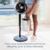 Ventilateur – Intérieur et extérieur, brumisation intégrée