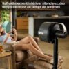 Ventilateur – Intérieur et extérieur, brumisation intégrée