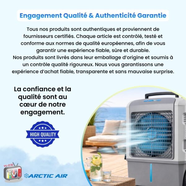Arctic Air Outdoor Pro | Climatiseur Mobile Extérieur