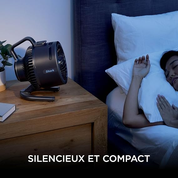 Ventilateur brumisateur portable, rafraîchisseur d'air silencieux intérieur/extérieur