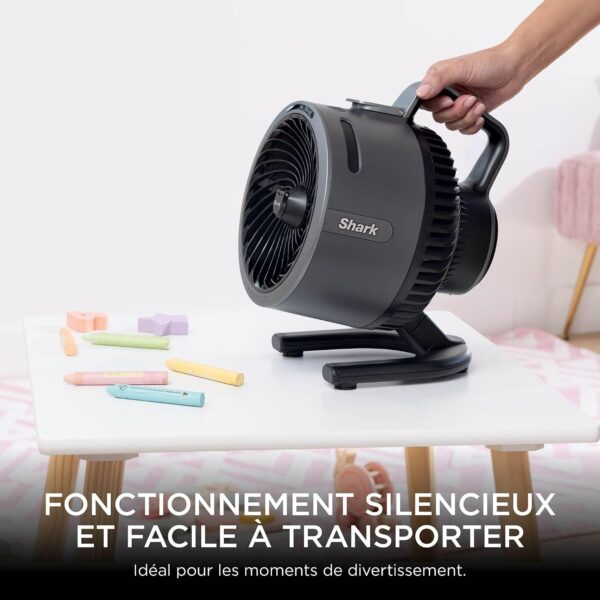 Ventilateur brumisateur portable, rafraîchisseur d'air silencieux intérieur/extérieur