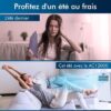 Climatiseur Mobile 12 000 BTU Puissant & Silencieux -