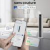 DREO Ventilateur Tour avec refroidissement par eau , blanc