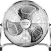 A Ventilateur de sol 120W, 3 vitesses, silencieux