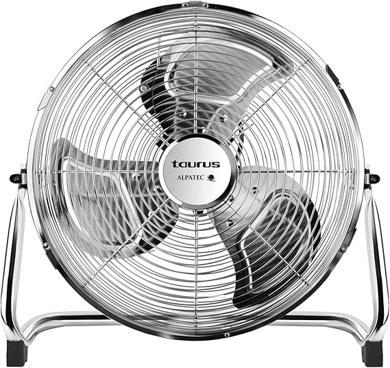 A Ventilateur de sol 120W, 3 vitesses, silencieux