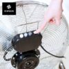 A Ventilateur de sol 120W, 3 vitesses, silencieux