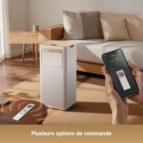 DREAME P-Wind10 7000 BTU Climatiseur portable 3-en-1