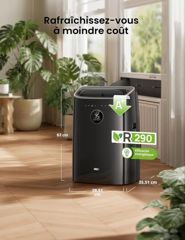 DREO climatiseur mobile 7500 BTU 3-en-1