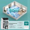 A nouveau disponible :SereneLife Climatiseur Portable 12 000 BTU – Clim Mobile 4 en 1 Silencieuse avec WiFi