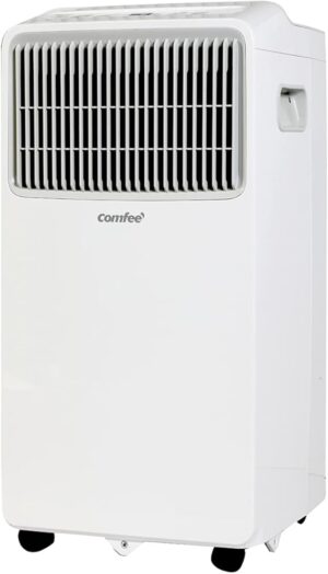Climatiseur Mobile 7000 BTU/H 2kW, Climatisation 3-EN-1, Fonction Follow me, Minuterie, Télécommande