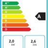 Climatiseur Mobile 7000 BTU/H 2kW, Climatisation 3-EN-1, Fonction Follow me, Minuterie, Télécommande
