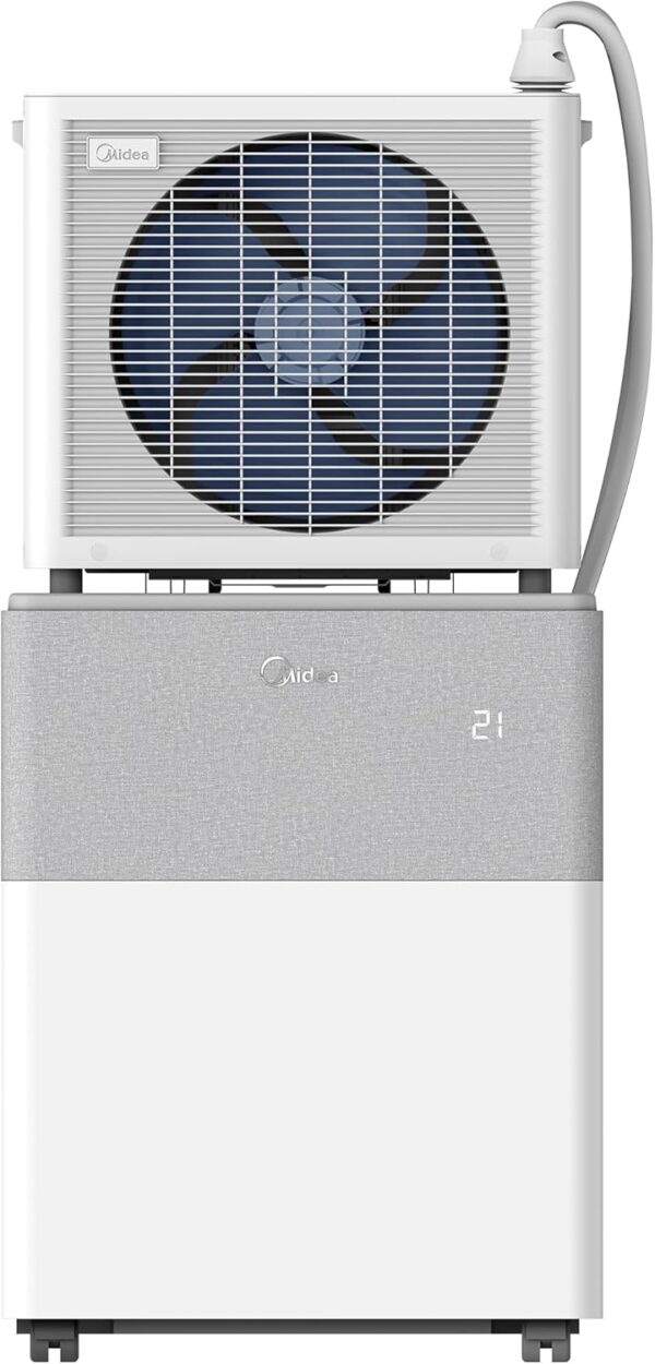 A A: Midea Portasplit - Pompe à chaleur mobile - Refroidissement A++/chauffage A+, 12 000 BTU 3,5 kW -