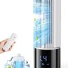 Climatiseur portable 6 en 1, ventilateur 3 vitesses, mode tempête, vent du sommeil,