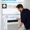 A nouveau disponible : Midea 12,000 BTU Smart Inverter Window Air Conditioner with APP, Alexa Control