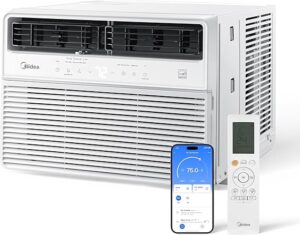 ++ A nouveau disponible : Midea 12,000 BTU Smart Inverter Window Air Conditioner with APP, Alexa Control